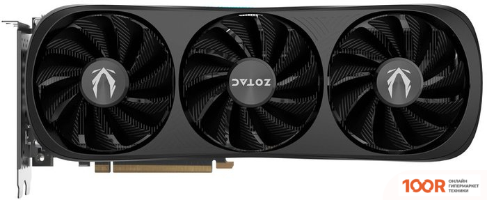 Видеокарта ZOTAC GEFORCE RTX 4070 TI SUPER TRINITY BLACK EDITION 16GB GDDR6X ZT-D40730D-10P (31280)