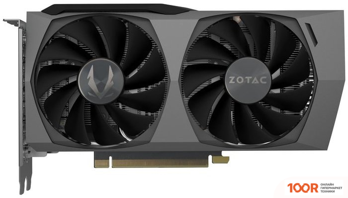 Видеокарта ZOTAC GEFORCE RTX 3060 TI TWIN EDGE OC LHR 8GB GDDR6 ZT-A30610H-10MLHR (31247)