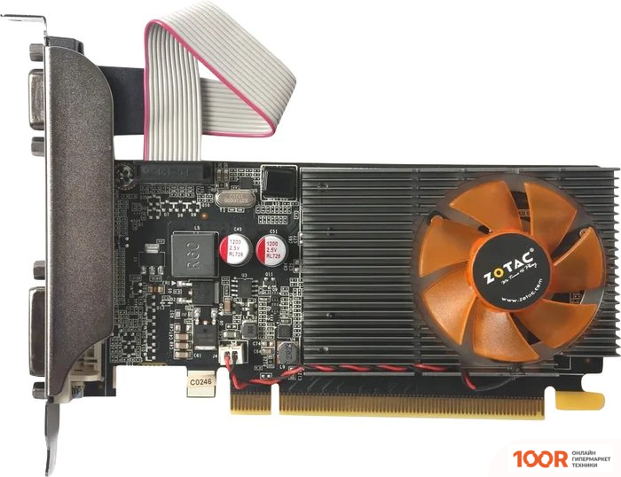 Видеокарта ZOTAC GEFORCE GT 710 2GB ZT-71310-10L (31225)