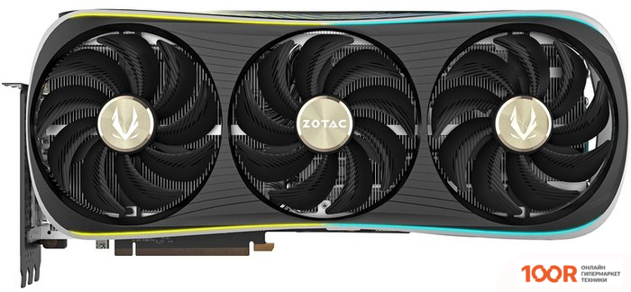 Видеокарта ZOTAC GAMING GEFORCE RTX 4090 AMP EXTREME AIRO ZT-D40900B-10P (31193)