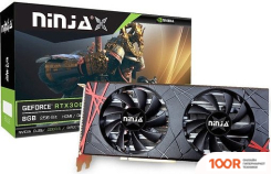 Видеокарта Sinotex NINJA GEFORCE RTX 3060 TI 8GB GDDR6 V.2 NF306TI86F (31079)