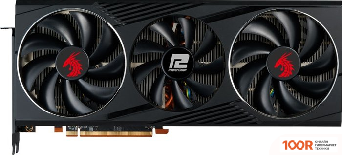 Видеокарта PowerColor RED DRAGON RADEON RX 6800 16GB GDDR6 AXRX 6800 16GBD6-3DHR/OC (30921)