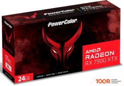 Видеокарта PowerColor RED DEVIL AMD RADEON RX 7900 XTX 24GB GDDR6 RX 7900 XTX 24G-E/OC (30900)