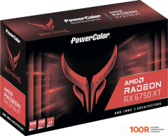 Видеокарта PowerColor RED DEVIL AMD RADEON RX 6750 XT 12GB GDDR6 12GBD6-3DHE/OC (30896)