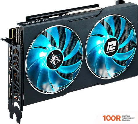 Видеокарта PowerColor HELLHOUND AMD RADEON RX 7600 XT 16GB GDDR6 RX 7600 XT 16G-L/OC (30854)
