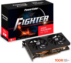 Видеокарта PowerColor FIGHTER RADEON RX 7600 8GB GDDR6 RX 7600 8G-F (30852)