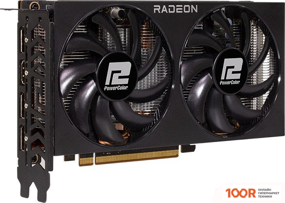 Видеокарта PowerColor FIGHTER RADEON RX 7600 8GB GDDR6 RX 7600 8G-F (30852)