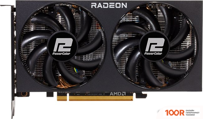 Видеокарта PowerColor FIGHTER RADEON RX 6650 XT 8GB GDDR6 AXRX 6650 XT 8GBD6-3DH (30849)