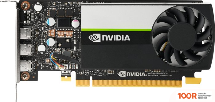 Видеокарта PNY NVIDIA QUADRO T400 2GB VCNT400-SB (30751)