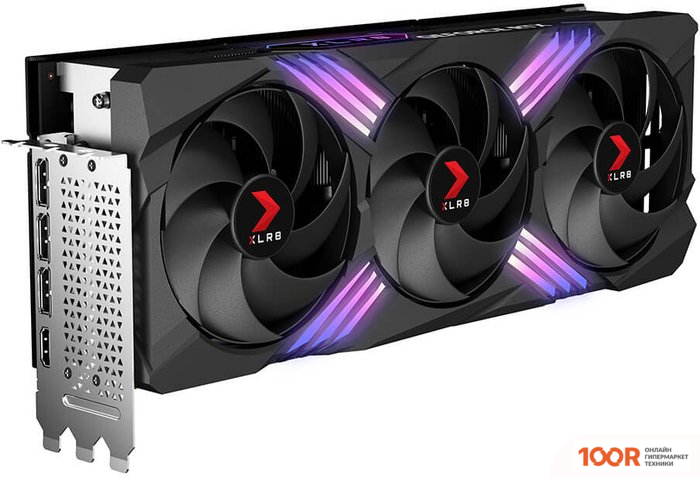 Видеокарта PNY GEFORCE RTX 4080 16GB OC XLR8 GAMING VERTO TF VCG408016TFXXPB1-O (30715)