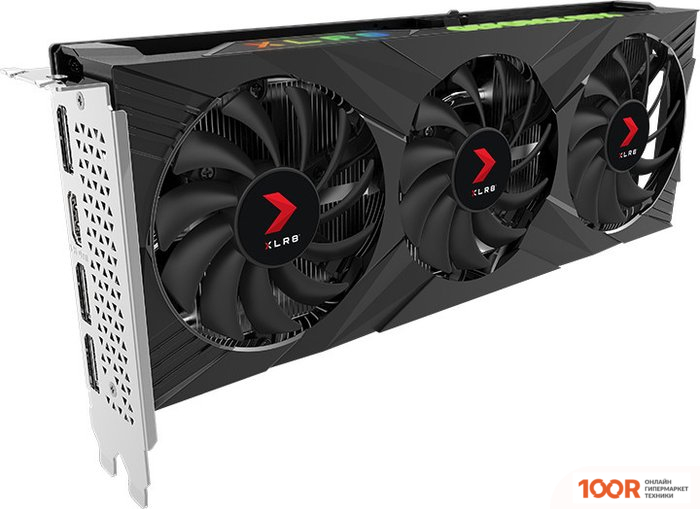 Видеокарта PNY GEFORCE RTX 4060 8GB XLR8 GAMING VERTO EPIC-X RGB TRIPLE FAN VCG40608TFXXPB1 (30702)