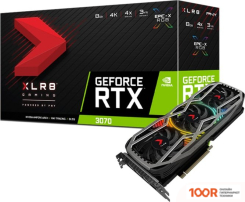 Видеокарта PNY GEFORCE RTX 3080 10GB XLR8 REVEL EPIC-X RGB LHR VCG308010LTFXPPB (30695)