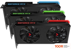 Видеокарта PNY GEFORCE RTX 3050 8GB XLR8 GAMING REVEL EPIC-X RGB DUAL FAN EDITION VCG30508DFXPPB (30678)