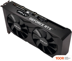 Видеокарта PNY GEFORCE RTX 3050 8GB VERTO DUAL FAN EDITION VCG30508DFBPB1 (30677)