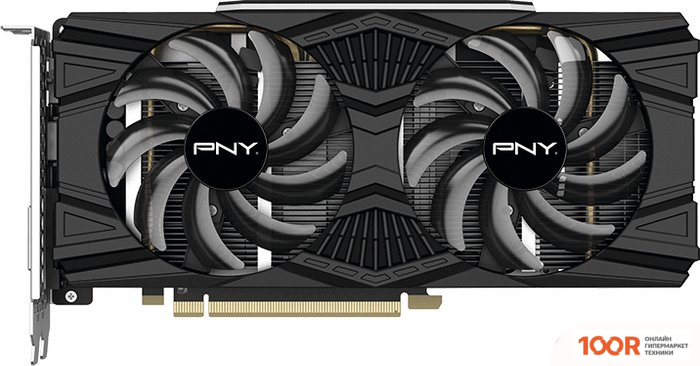 Видеокарта PNY GEFORCE GTX 1660 SUPER 6GB DUAL FAN VCG16606SDFPPB (30666)