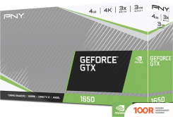 Видеокарта PNY GEFORCE GTX 1650 DUAL FAN VCG16504D6DFPPB (30664)