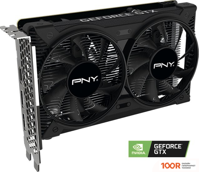 Видеокарта PNY GEFORCE GTX 1650 DUAL FAN VCG16504D6DFPPB (30664)