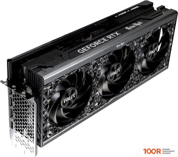 Видеокарта Palit GEFORCE RTX 4090 GAMEROCK OMNIBLACK 24G NED4090019SB-1020Q (30636)
