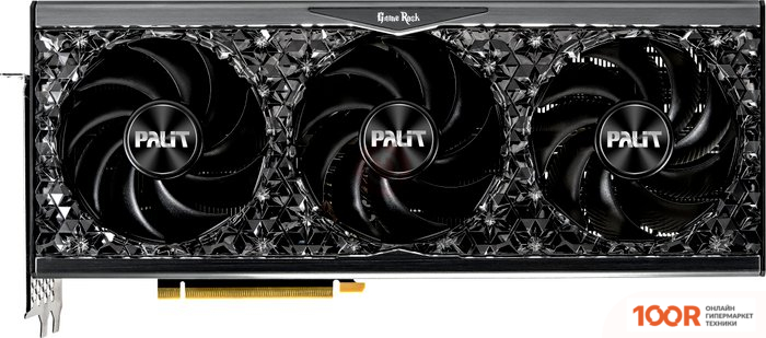 Видеокарта Palit GEFORCE RTX 4070 TI SUPER GAMEROCK OMNIBLACK 16GB NED47TS019T2-1020Q (30619)