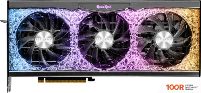 Видеокарта Palit GEFORCE RTX 3090 TI GAMEROCK 24G NED309T019SB-1022G (30580)