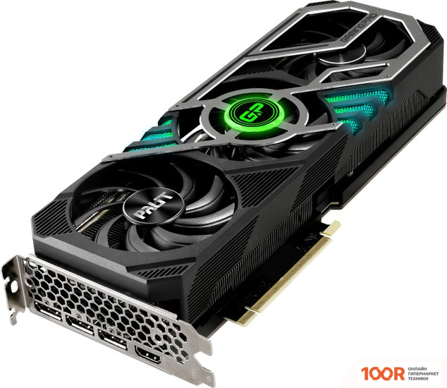 Видеокарта Palit GEFORCE RTX 3080 GAMINGPRO 12GB NED3080019KB-132AA (30569)