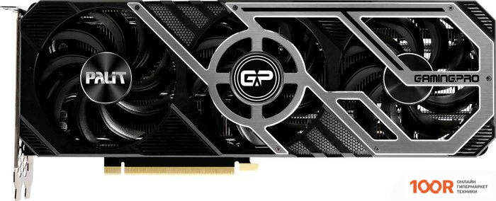 Видеокарта Palit GEFORCE RTX 3080 GAMINGPRO 10GB GDDR6X NED3080019IA-132AA (30567)