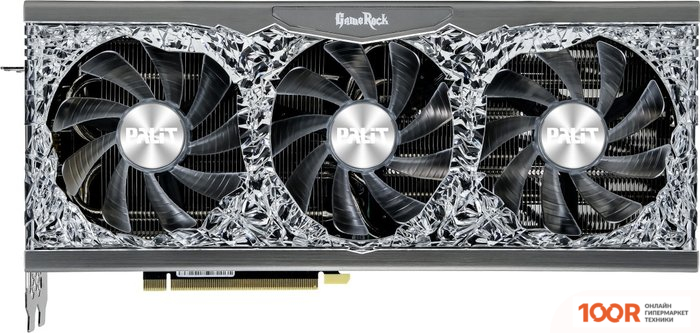 Видеокарта Palit GEFORCE RTX 3080 GAMEROCK OC 10GB GDDR6X NED3080H19IA-1020G (30564)
