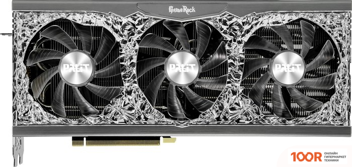 Видеокарта Palit GEFORCE RTX 3070 TI GAMEROCK OC 8GB GDDR6X NED307TT19P2-1047G (30560)