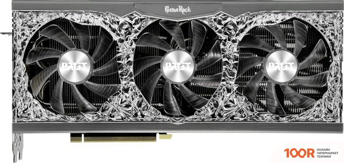 Видеокарта Palit GEFORCE RTX 3070 TI GAMEROCK 8GB GDDR6X NED307T019P2-1047G (30559)
