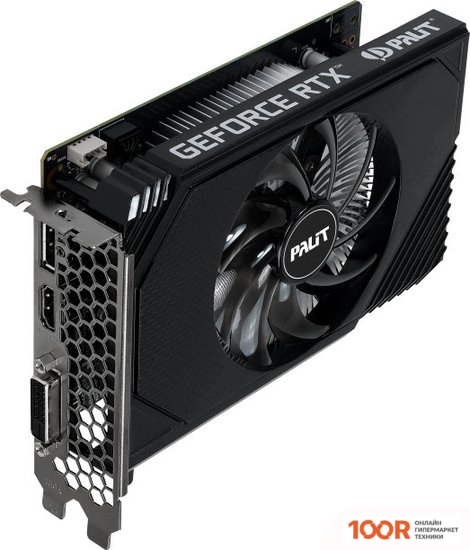 Видеокарта Palit GEFORCE RTX 3050 STORMX OC 6GB NE63050S18JE-1072F (30531)