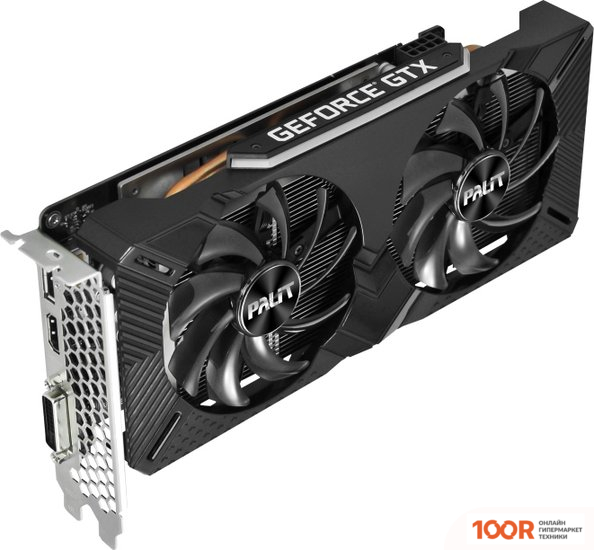 Видеокарта Palit GEFORCE GTX 1660 TI DUAL 6GB GDDR6 NE6166T018J9-1160C (30509)