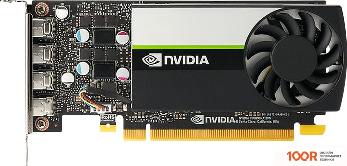 Видеокарта NVIDIA QUADRO T1000 4GB GDDR6 900-5G172-2250-000 (30436)