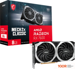 Видеокарта MSI RADEON RX 7600 MECH 2X CLASSIC 8G OC (30402)