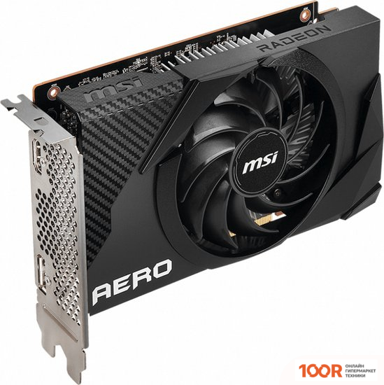 Видеокарта MSI RADEON RX 6400 AERO ITX 4G (30374)