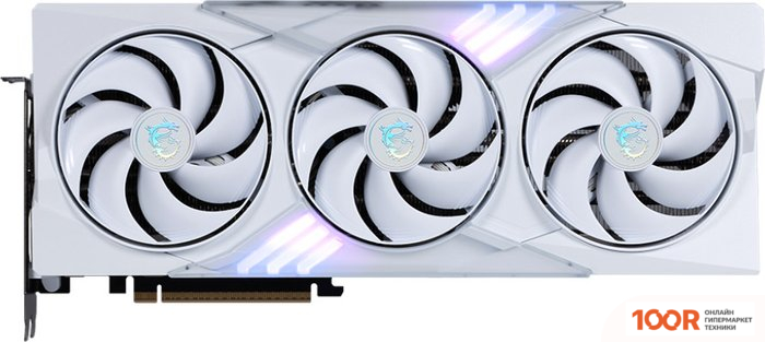Видеокарта MSI GEFORCE RTX 5080 16G GAMING TRIO OC WHITE (30330)