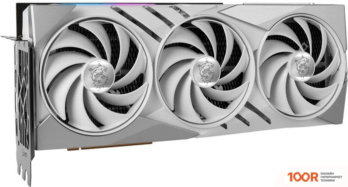 Видеокарта MSI GEFORCE RTX 4080 SUPER 16G GAMING X SLIM WHITE (30238)