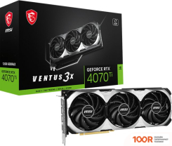Видеокарта MSI GEFORCE RTX 4070 TI VENTUS 3X E 12G (30212)