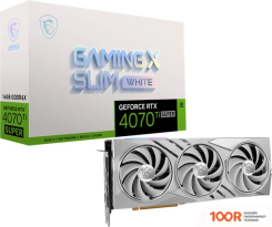 Видеокарта MSI GEFORCE RTX 4070 TI SUPER 16G GAMING X SLIM WHITE (30197)