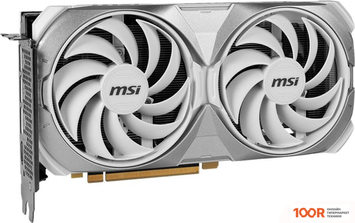 Видеокарта MSI GEFORCE RTX 4070 SUPER 12G VENTUS 2X WHITE OC (30185)