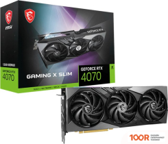 Видеокарта MSI GEFORCE RTX 4070 GAMING X SLIM 12G (30176)