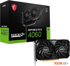 Видеокарта MSI GEFORCE RTX 4060 VENTUS 2X BLACK 8G (30170)