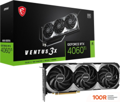 Видеокарта MSI GEFORCE RTX 4060 TI VENTUS 3X E1 8G OC (30169)