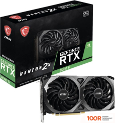 Видеокарта MSI GEFORCE RTX 3060 TI VENTUS 2X 8GD6X OC (30077)