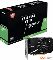 Видеокарта MSI GEFORCE GTX 1630 AERO ITX 4G OC (29984)