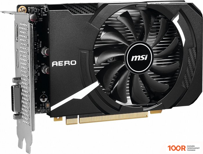 Видеокарта MSI GEFORCE GTX 1630 AERO ITX 4G OC (29984)