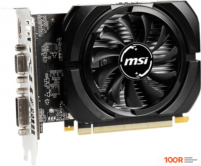 Видеокарта MSI GEFORCE GT 730 2GB DDR3 N730K-2GD3/OCV5 (29981)