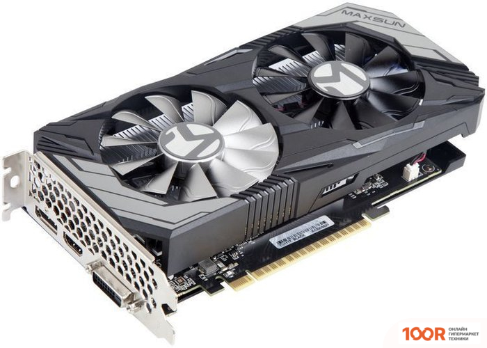 Видеокарта Maxsun GEFORCE GTX 1650 TERMINATOR 4GB D6 (29942)
