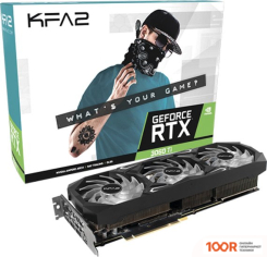 Видеокарта KFA2 GEFORCE RTX 3060 TI GDDR6X SG 1-CLICK OC PLUS UPDATED VER. 36ISM6MD1GSK (29897)