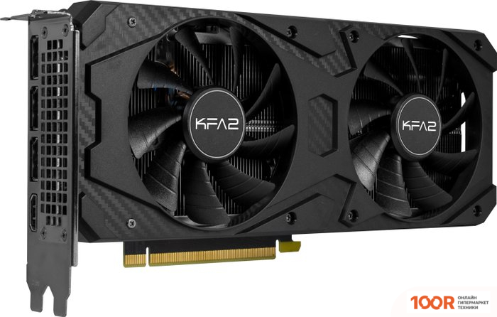 Видеокарта KFA2 GEFORCE RTX 3060 TI CORE LHR 1-CLICK OC 36ISL6MD1VQK (29894)