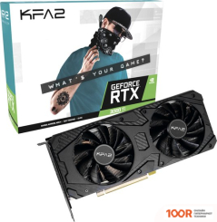 Видеокарта KFA2 GEFORCE RTX 3060 TI CORE LHR 1-CLICK OC 36ISL6MD1VQK (29894)